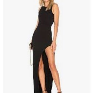 Superdown front slit maxi